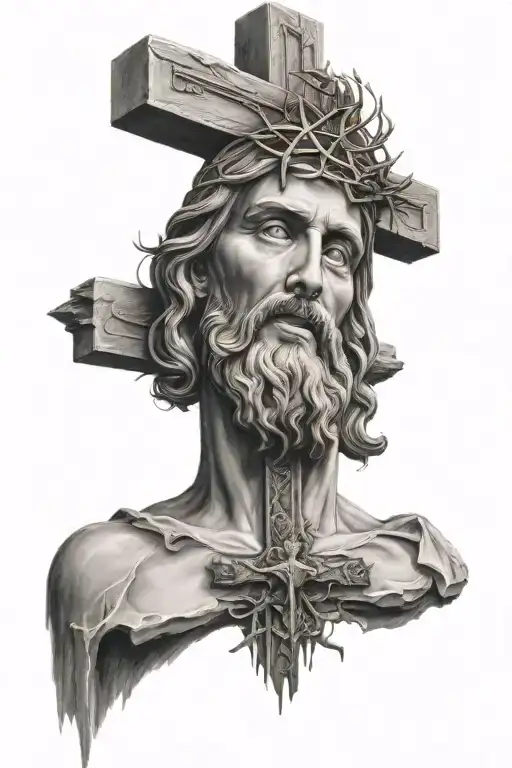 Cross And Jesus Christ