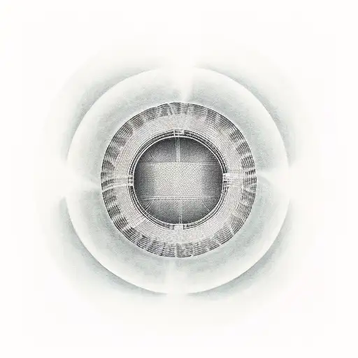 Guitar Soundhole From The Inside Of A Guitar