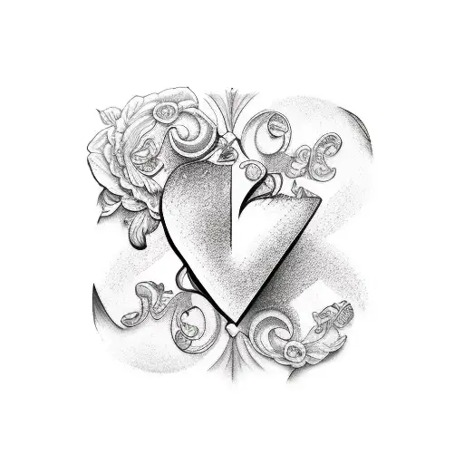 Love With K And I Letters