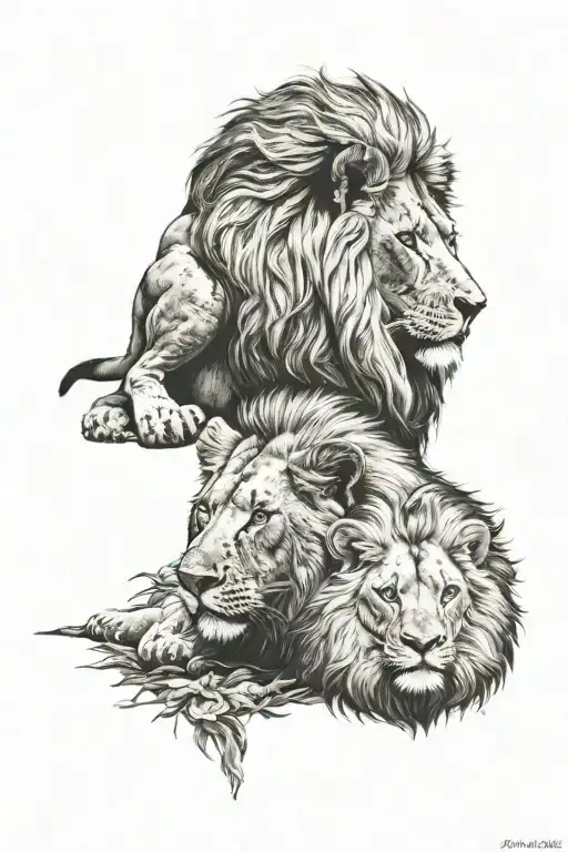 Lion And Lamb