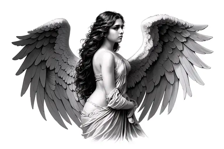 Angel Provocative Girl