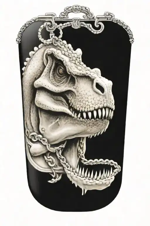 T-rex Chanel Handbag