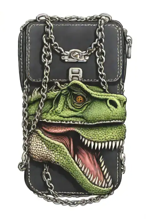 T-rex Chanel Purse