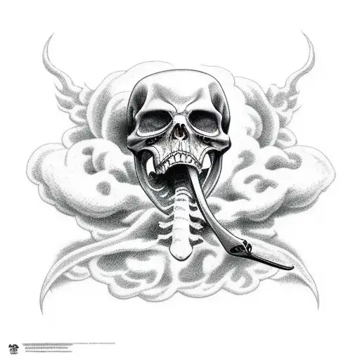 Grim Reaper Full Art With Fog