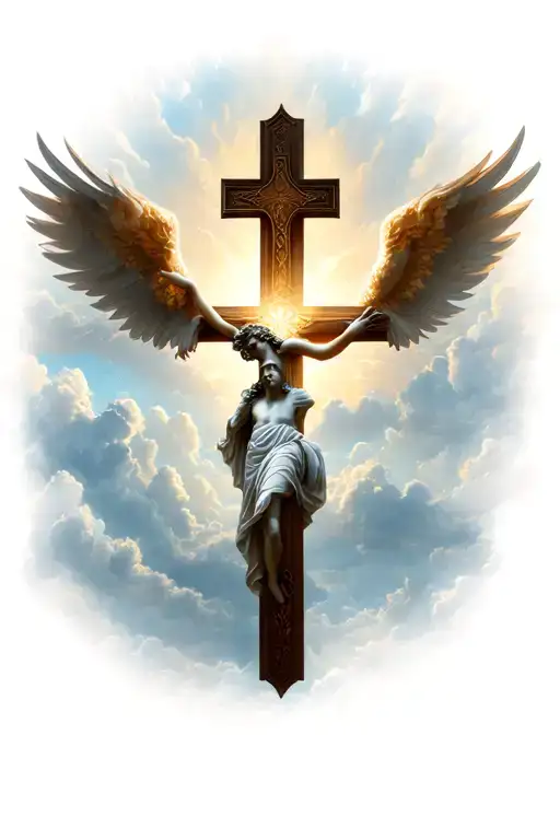 Cross With Heaven Opening