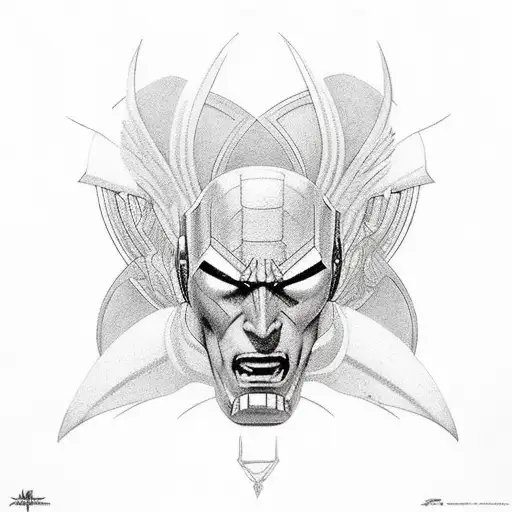 A Realistic Portrait Of The Client's Favorite Marvel Character