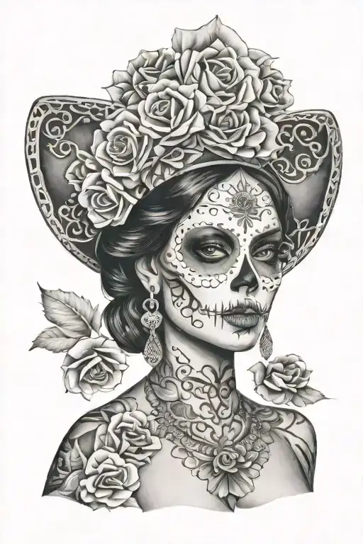 Catrina Mexican Woman