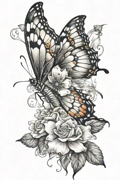 Fairy Butterfly Flower