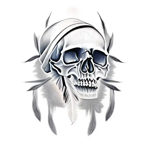 Skull With Headdress