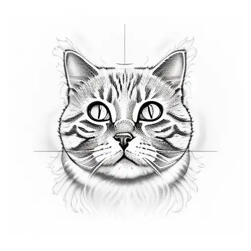 Orange Cat Holding Fried Chicken