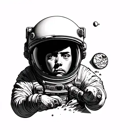 Sad Astronaut Lost