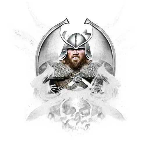 Viking Warrior Fight Axe