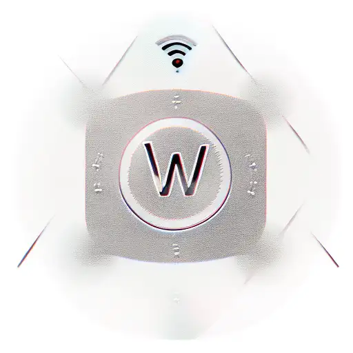 Wifi Symbol With Text That Says Nettverket