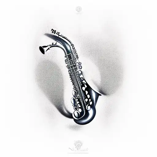Music Saxophone And Time
