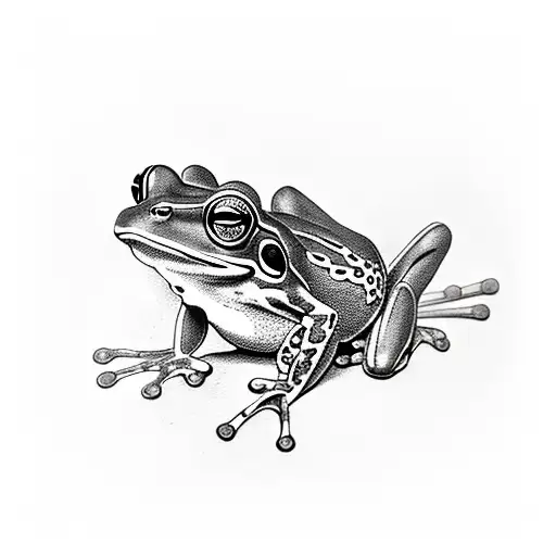 Frog With Fancy Clothes