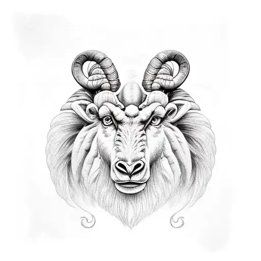 Aries And Leo Animal Faces