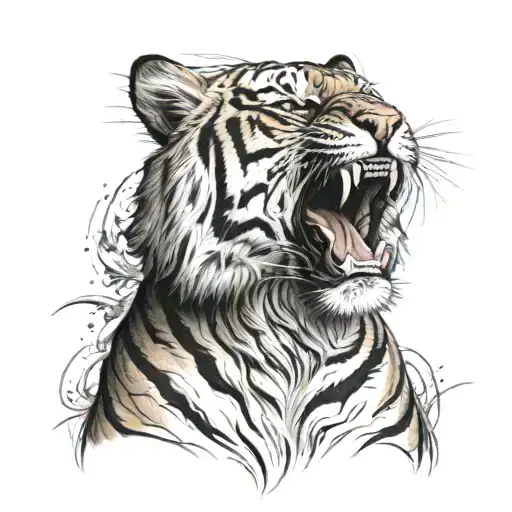 Tiger Roaring