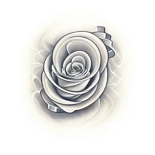 Hourglass Thick And Thin Line Either Side