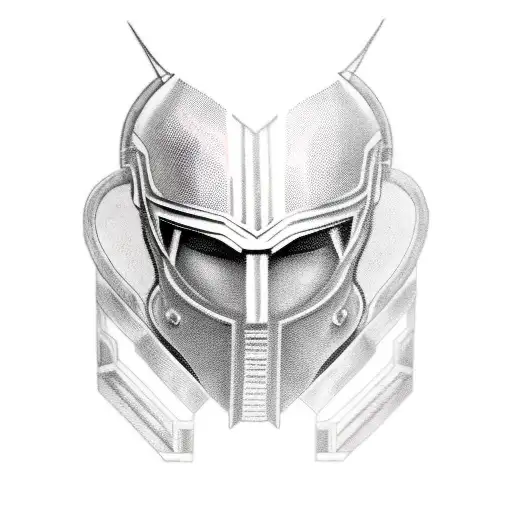 Black Spartan Helmet