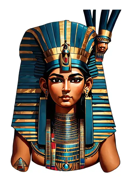 Egyptian Mythology For The Right Leg And A