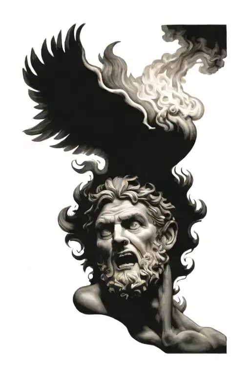 Greek Mythology Prometheus Stealing Fire