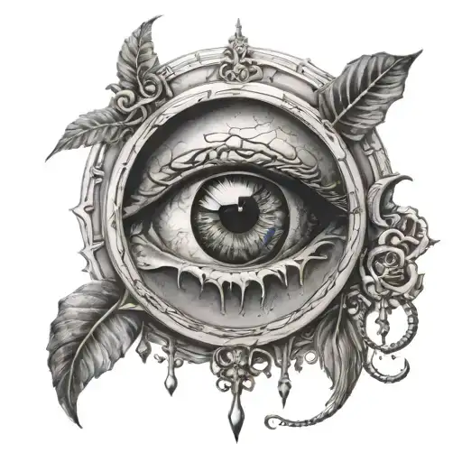 Momento Mori Written Moon Third Eye Inside