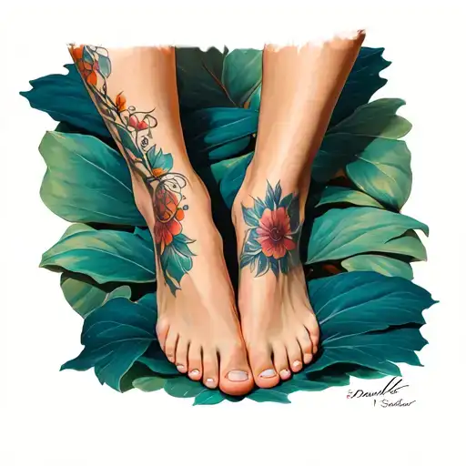 Women Full Body Pretty Feets