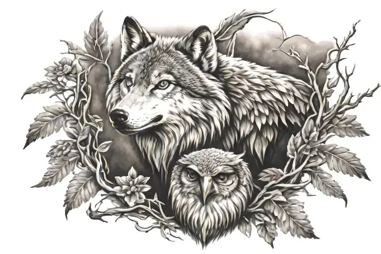 Wolf And Eagle Transformation