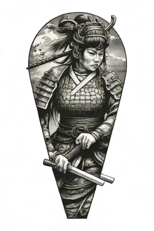 Woman Samurai Warrior