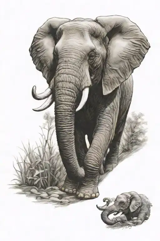 Elephant Holding