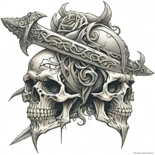 Sword Skull