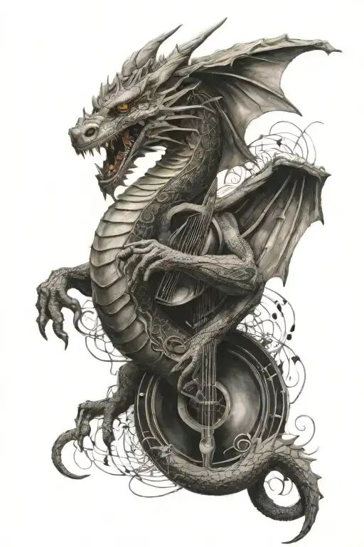 Dragon With Music