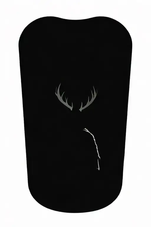 Viking Infront Of Yggdrasil Woth Nordic Symbols And Two Crows Tattoo