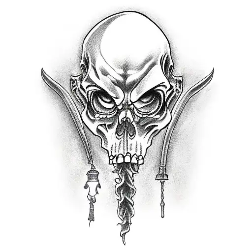 Grim Reaper With Lantern