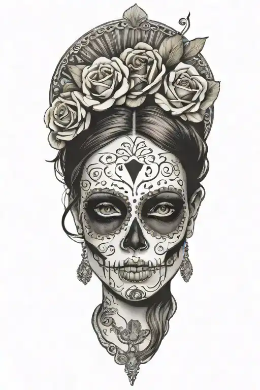 Day Of The Dead Remember The Alamo Sexy Woman