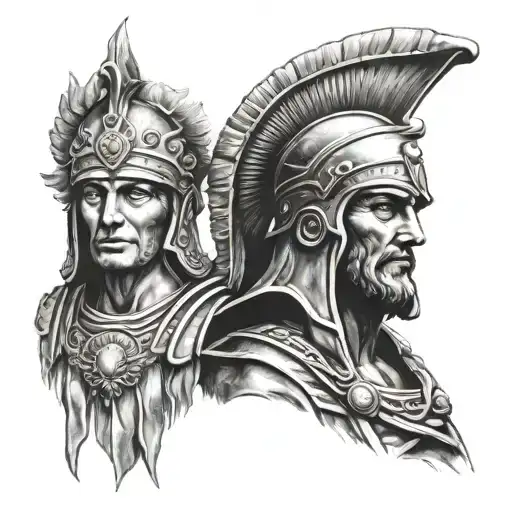 Roman Empire Tattoo Style