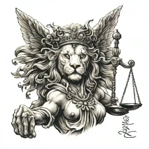 Lady Justice Lion