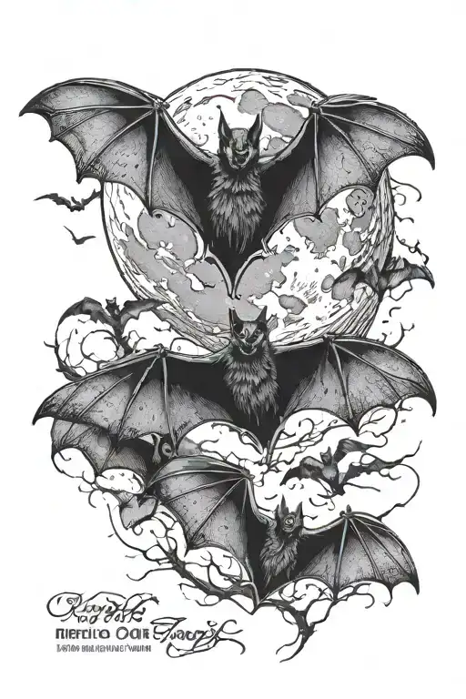 Moon Fog Bats