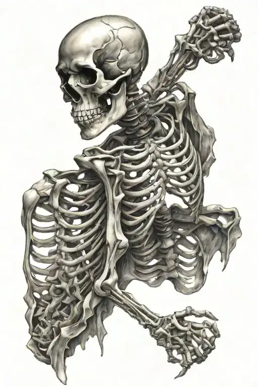 Full Body Skeleton