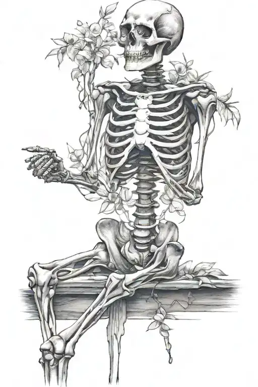 Full Body Skeleton