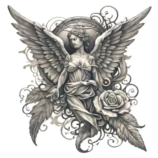 Angel Wings Surrounded