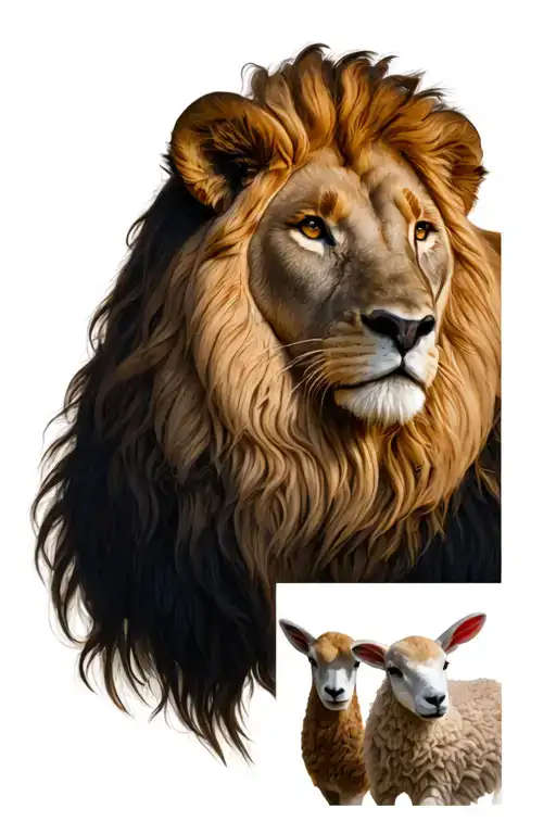Lion And Lamb