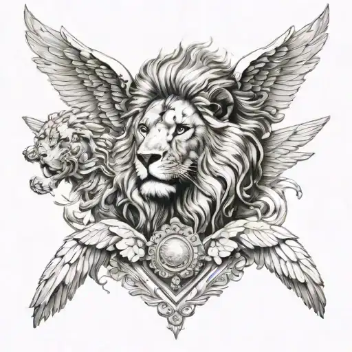 Lion And Angels