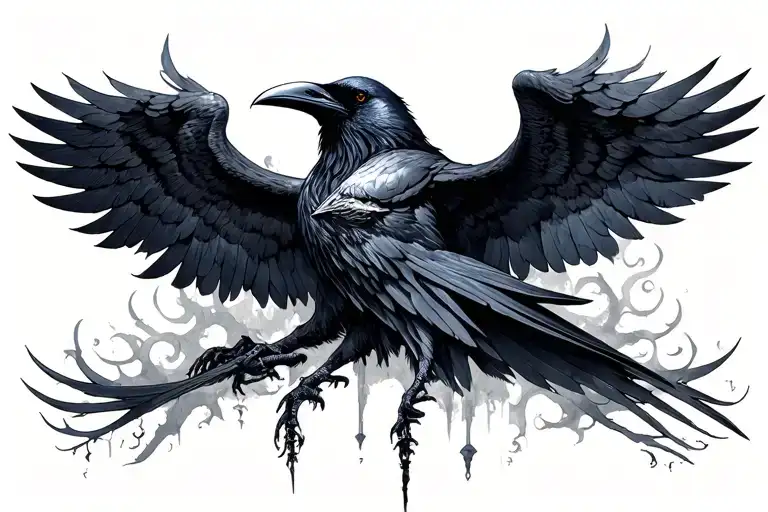 Raven Grim Reaper Sacred