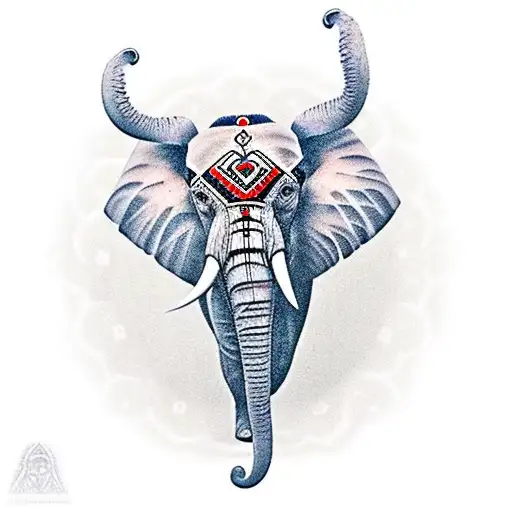 Aztec Adult Elephant Head