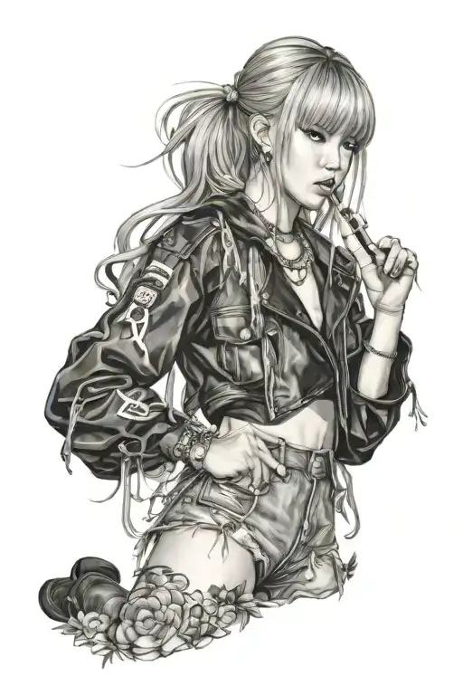 Lalisa From Blackpink Kpop Group