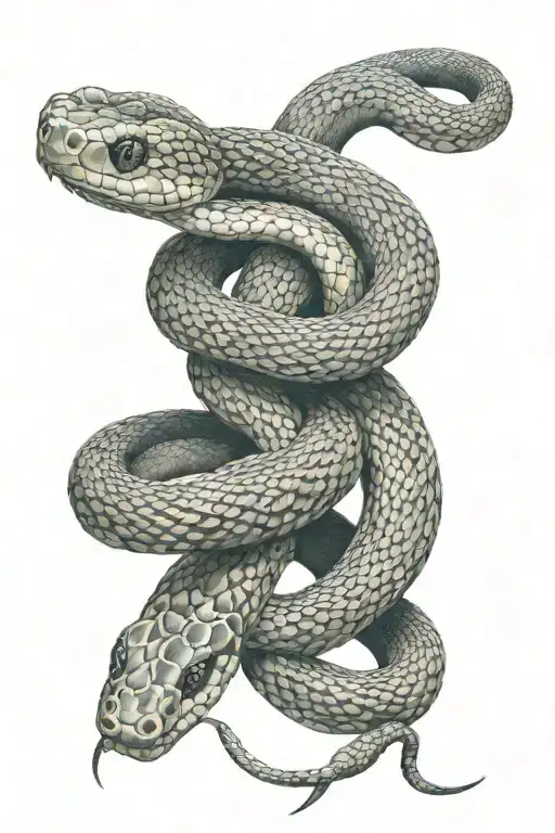 Snake Wrapped
