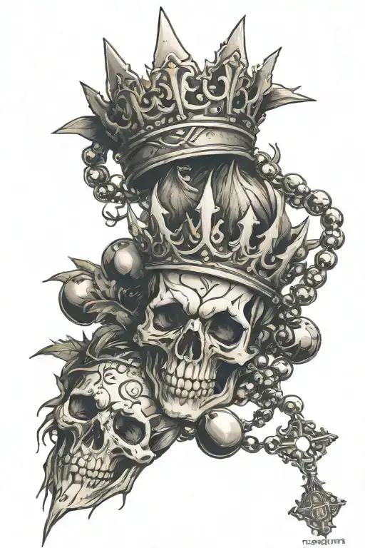 Thorn Crown Prayer Beads