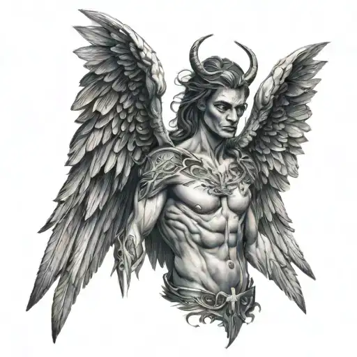 Black Angel Half Demon