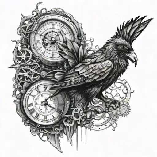 Raven And Rabbit Steam Punk Rock Inspired